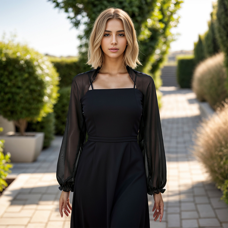 Solid Color Chiffon Shawl Summ - đánh giá và giá Off Shoulder Blouse