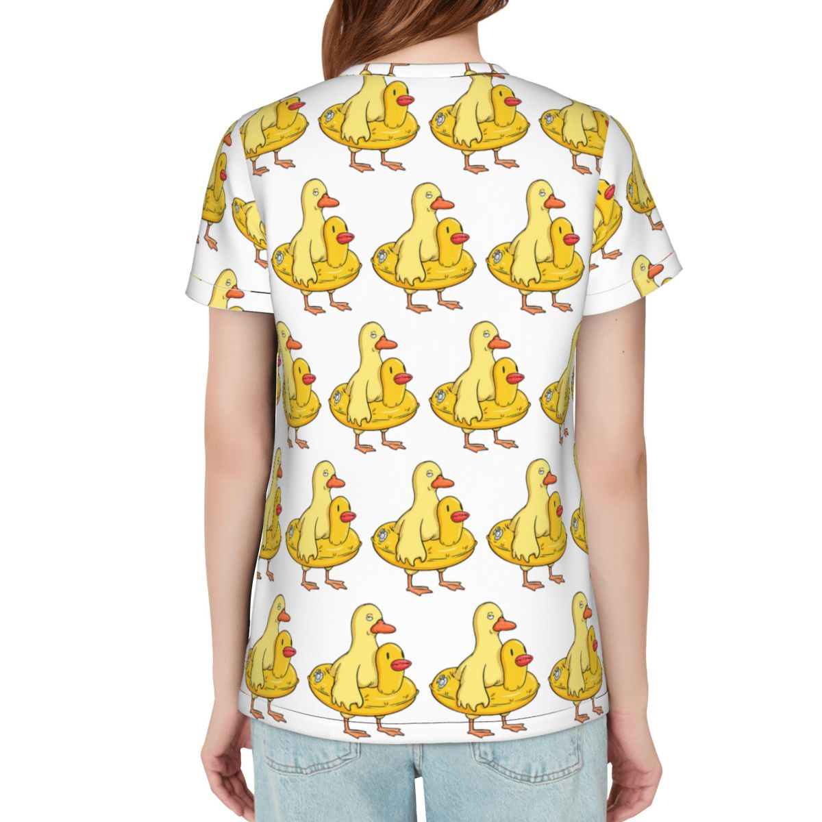 Double Duck T-Shirt Women Shor - đánh giá và giá Summer Duck Clothing